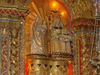 Ein Seitenaltar in der Kloster-Kapelle Igreja de Nossa Senhora da Conceicao; Caloura