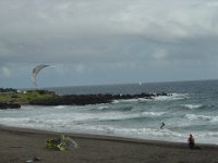 Kitesurfen kommt auch auf Sao Miguel immer mehr in Mode